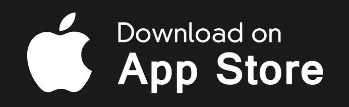 Apple logo with the text 'Download on App Store' indicating an iOS app download link.