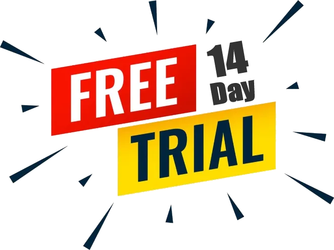 14-day free trial icon